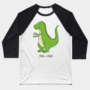 Tea Rex Baseball T-Shirt